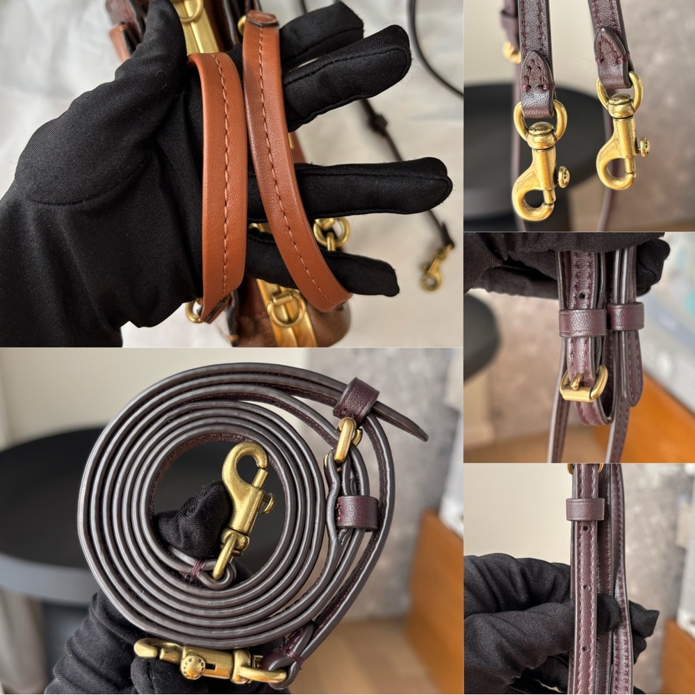 COACH Kisslock Dreamer 21 Bag Brown/Snakeskin - Picture 14 of 15
